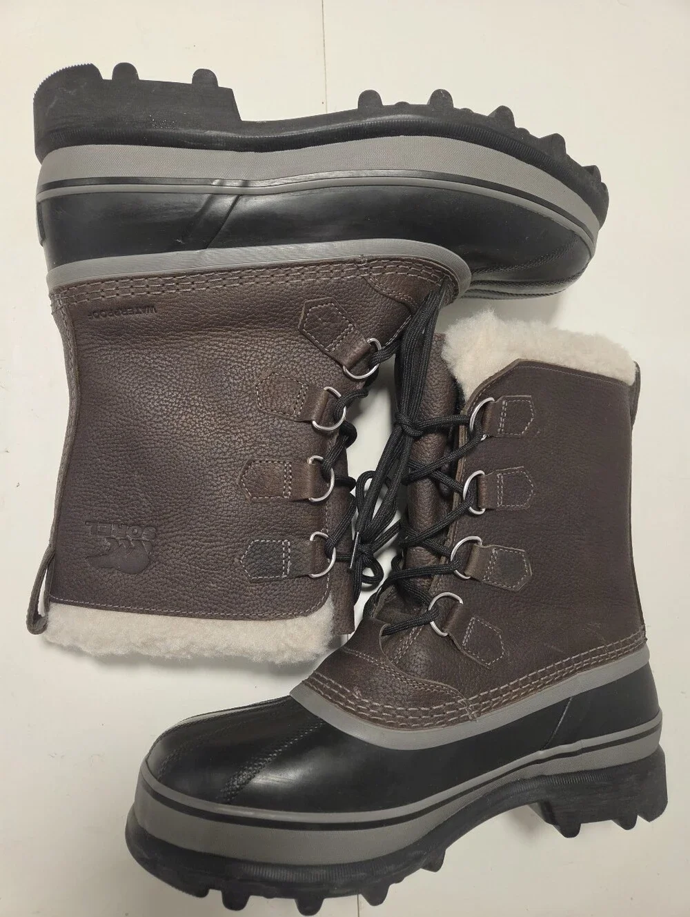 Sorel Men's Caribou Wool Boot 1308781 Size 9 New